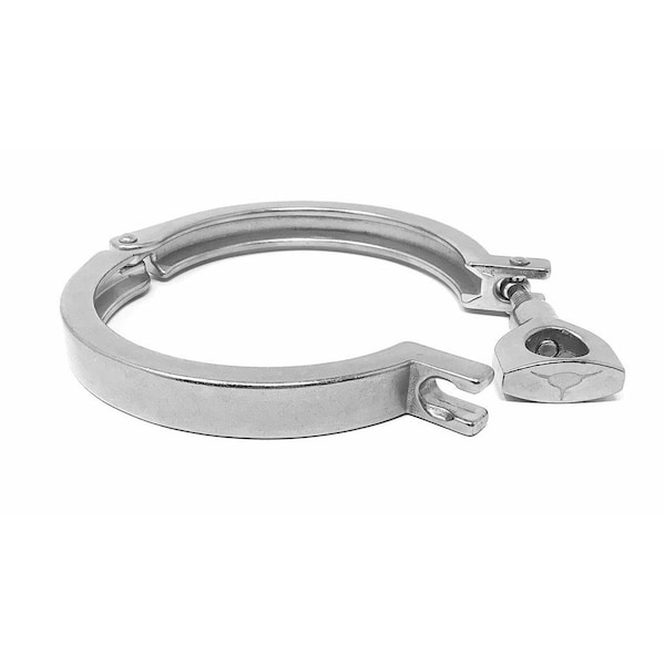 Single, Hinge Clamp 4.0" ; Replaces Alfa Laval Part# 211057